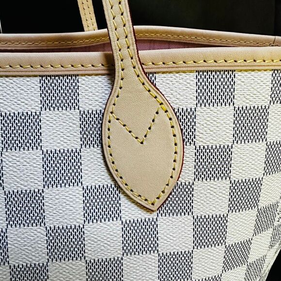 Louis Vuitton Neverfull MM Damier Azur Pink - Picture 3 of 16